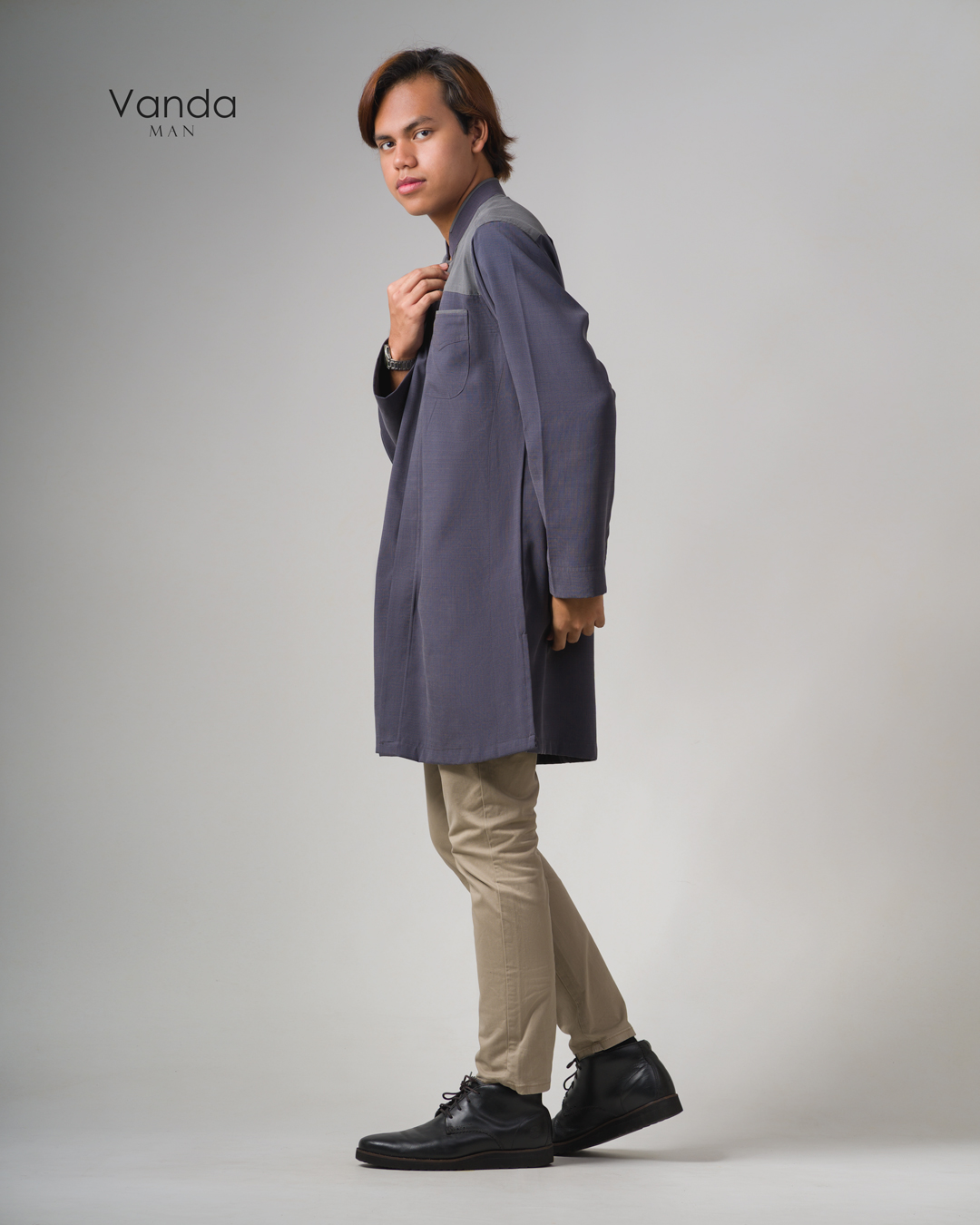 Vanda | Lil Rijal in Dark Grey - Image 3
